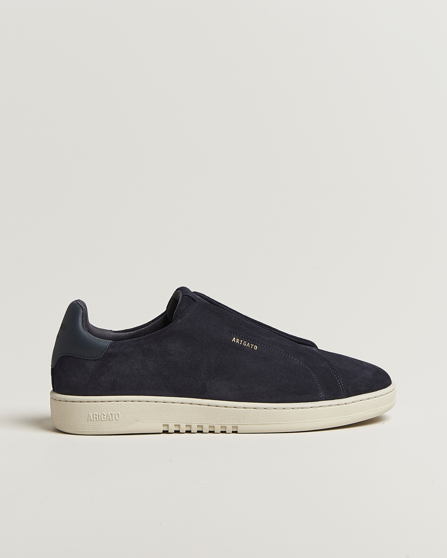 Hombres | Zapatillas | Axel Arigato | Dice Laceless Suede Sneaker Dark Blue