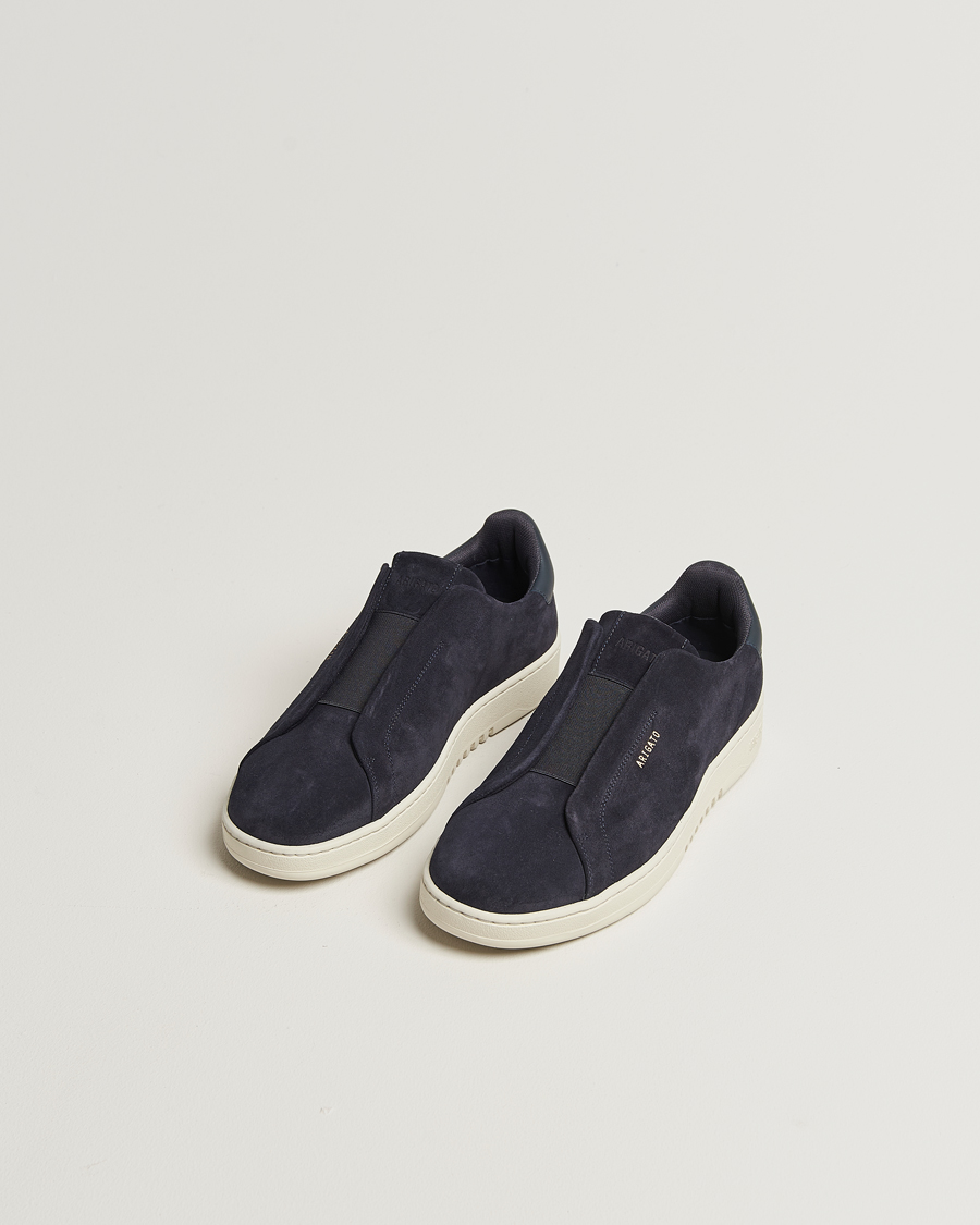 Hombres | Zapatillas | Axel Arigato | Dice Laceless Suede Sneaker Dark Blue