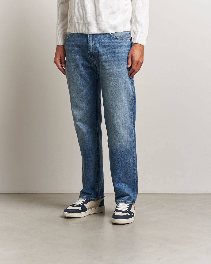 Hombres | Axel Arigato Dice Lo Sneaker Beige/Blue | Axel Arigato | Dice Lo Sneaker Beige/Blue