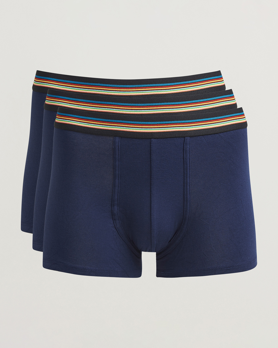 Hombres | Ropa interior y calcetines | Paul Smith | 3-Pack Trunk Navy