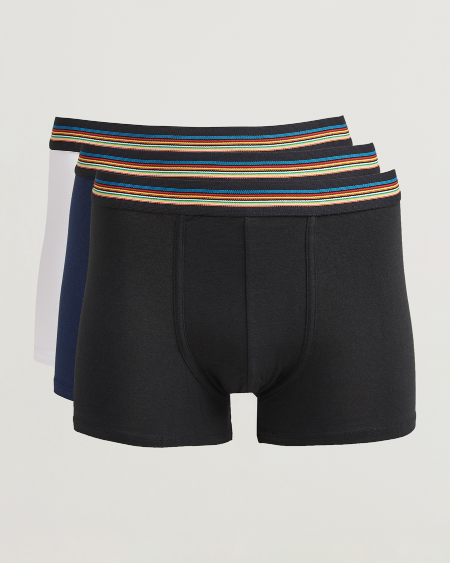 Hombres | Ropa interior y calcetines | Paul Smith | 3-Pack Trunk White/Navy/Black