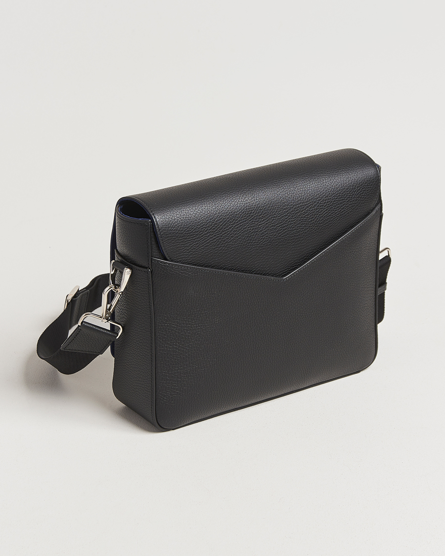 Hombres | Bolsos | S.T. Dupont | Neo Capsule Messenger Bag Black Grained