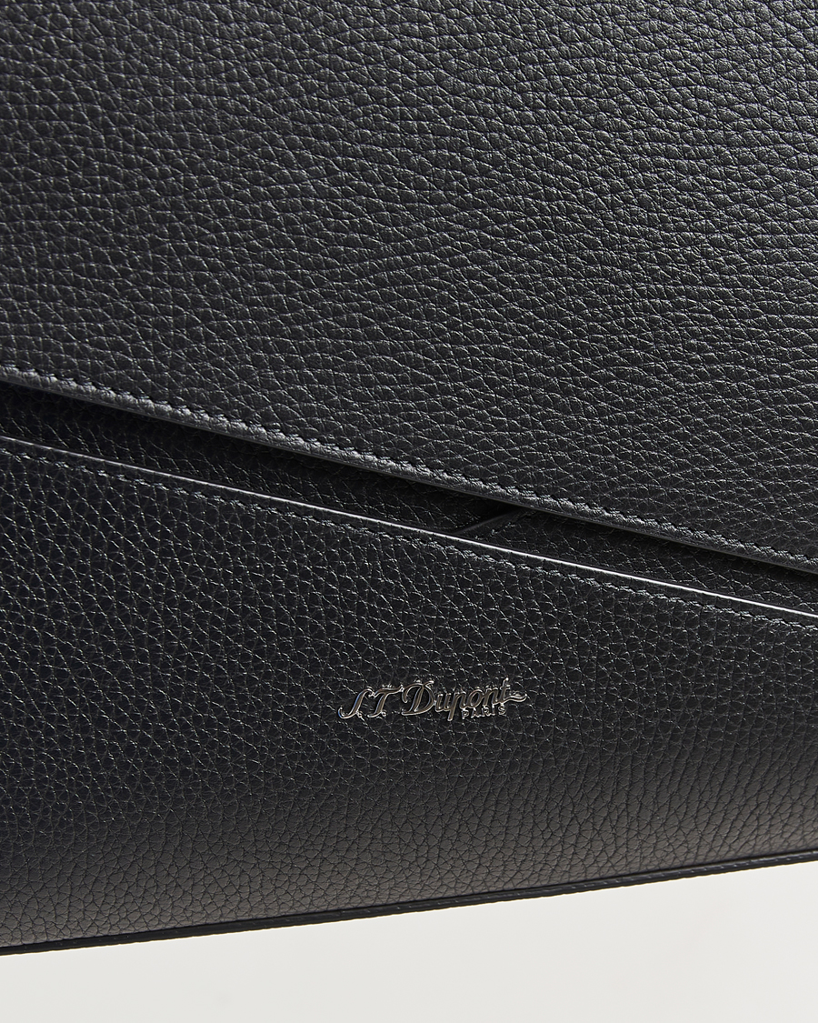 Hombres | Bolsos | S.T. Dupont | Neo Capsule Messenger Bag Black Grained