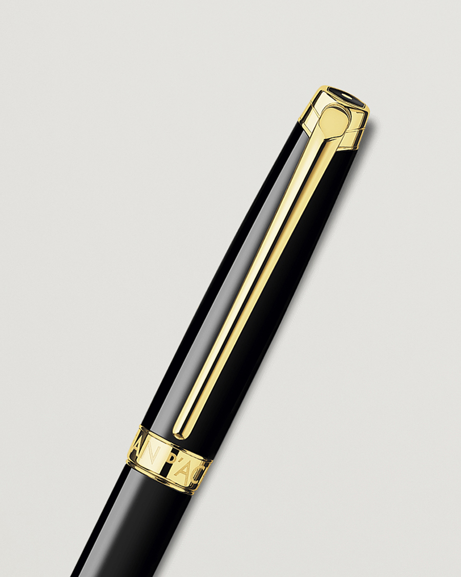 Hombres | Bolígrafos | Caran d'Ache | Caran d' Ache Léman Ballpoint Pen Ebony Black/Gold Plated