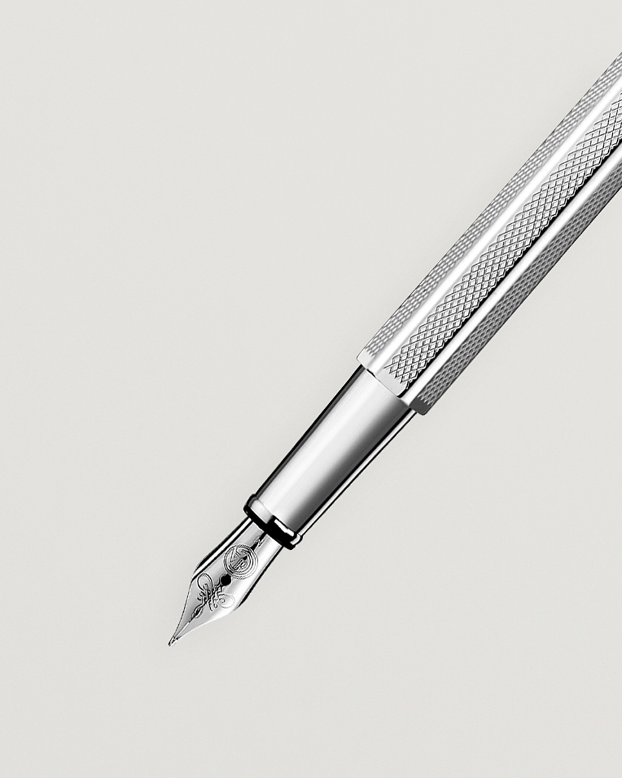 Hombres | Bolígrafos | Caran d'Ache | Caran d' Ache Ecridor Retro Fountain Pen Platinum Coated