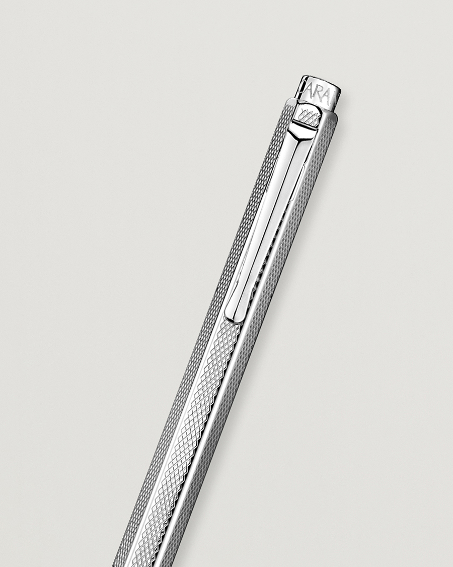 Hombres | Bolígrafos | Caran d'Ache | Caran d' Ache Ecridor Retro Ballpoint Pen Platinum Coated