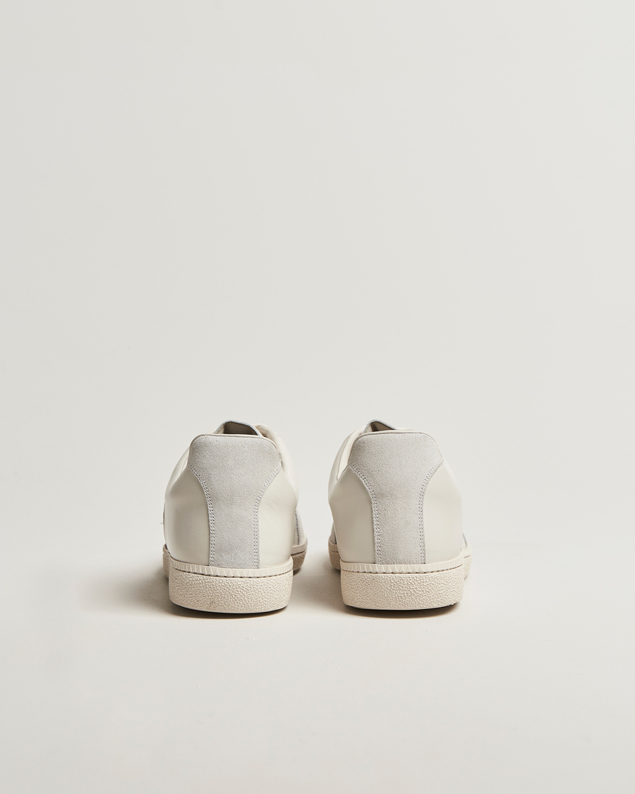 Hombres | Zapatillas | Sweyd | Nappa/Suede Army Trainer White