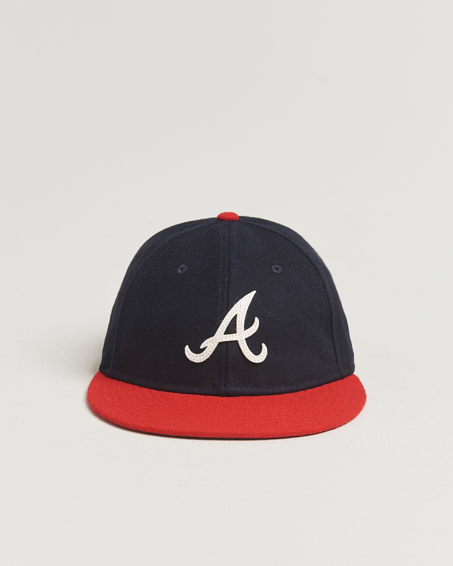 Hombres | Sombreros y gorras | New Era | Retro Crown 9Fifty Melton Wool Cap Atlanta Braves