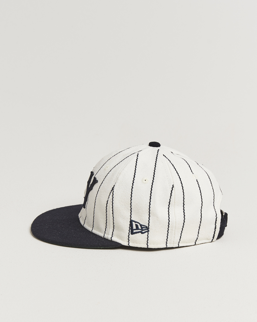Hombres | Sombreros y gorras | New Era | Retro Crown 9Fifty Melton Wool Cap New York Yankees Stripe