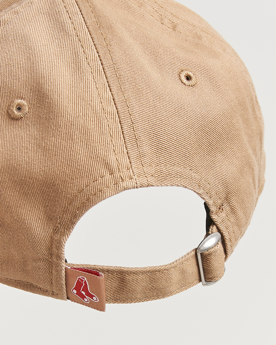 Hombres | New Era 9Twenty Washed Cotton Cap Beige Boston Red Sox | New Era | 9Twenty Washed Cotton Cap Beige Boston Red Sox