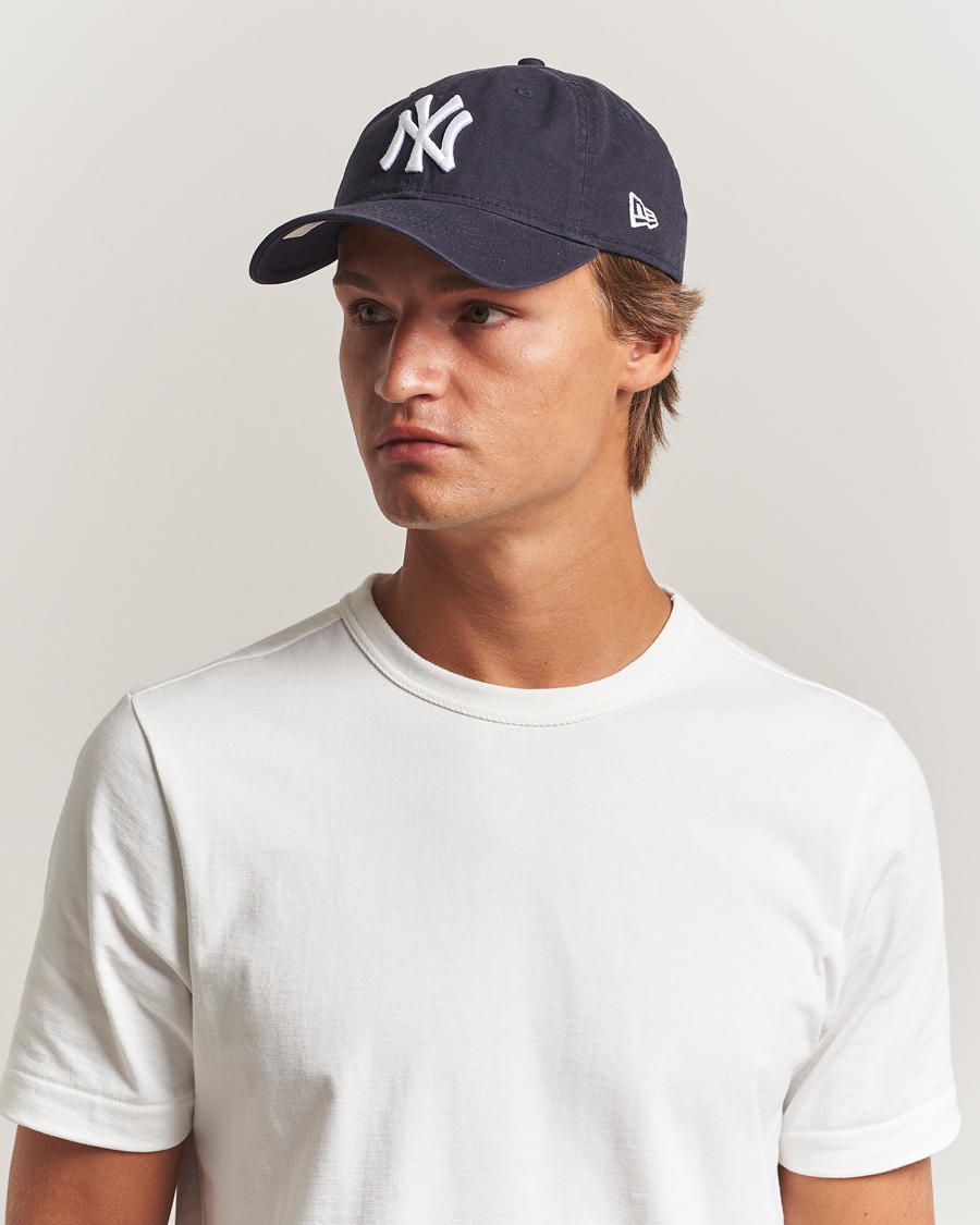 Hombres | Sombreros y gorras | New Era | New Era9Twenty Washed Cotton CapNavy New York Yankees
