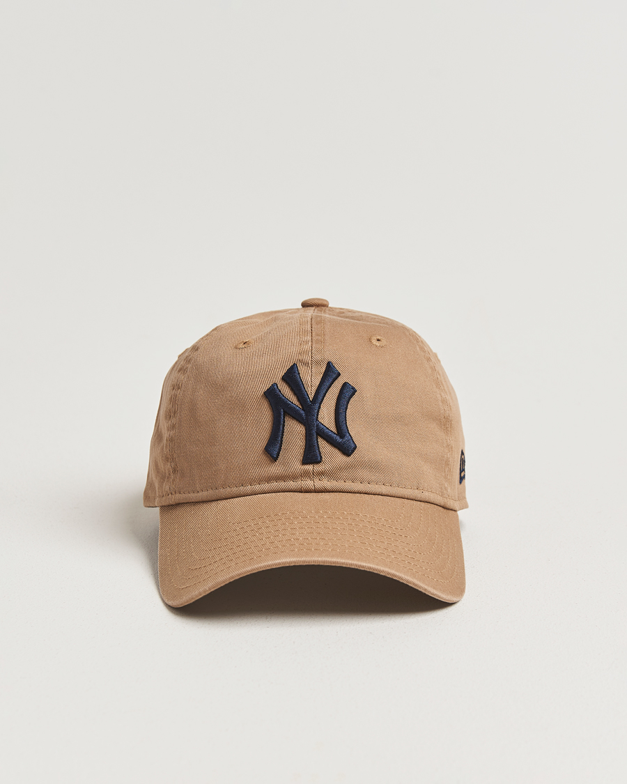 Hombres | New Era 9Twenty Washed Cotton Cap Beige New York Yankees | New Era | 9Twenty Washed Cotton Cap Beige New York Yankees