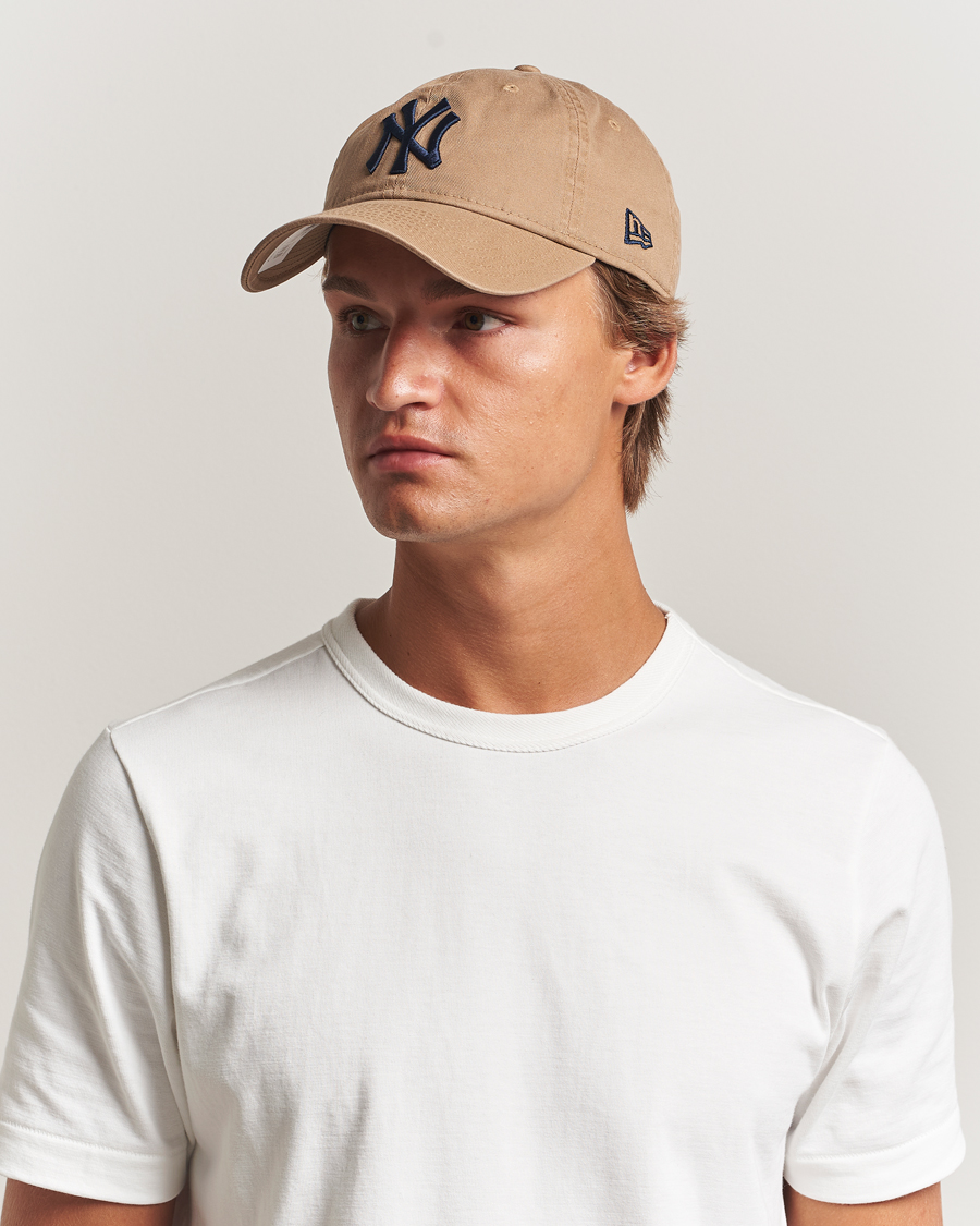 Hombres | Sombreros y gorras | New Era | New Era9Twenty Washed Cotton CapBeige New York Yankees