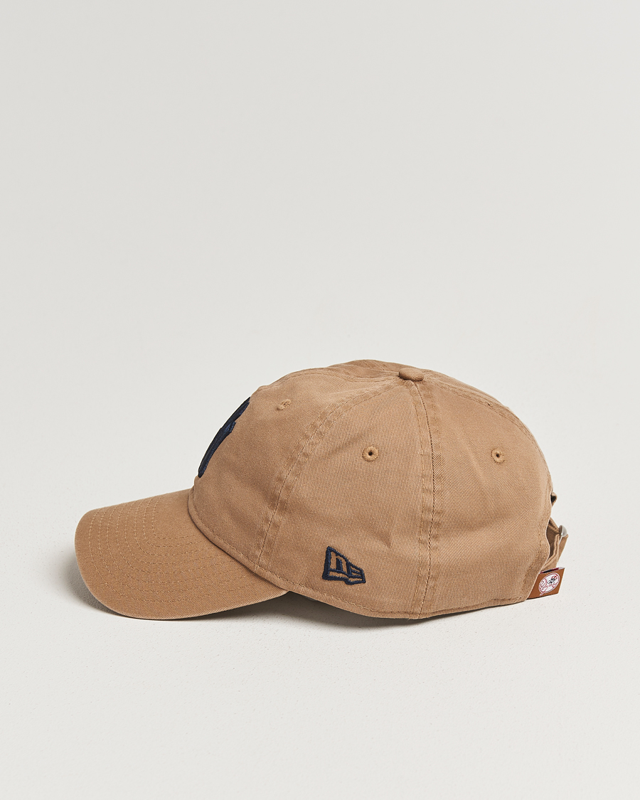 Hombres | New Era 9Twenty Washed Cotton Cap Beige New York Yankees | New Era | 9Twenty Washed Cotton Cap Beige New York Yankees