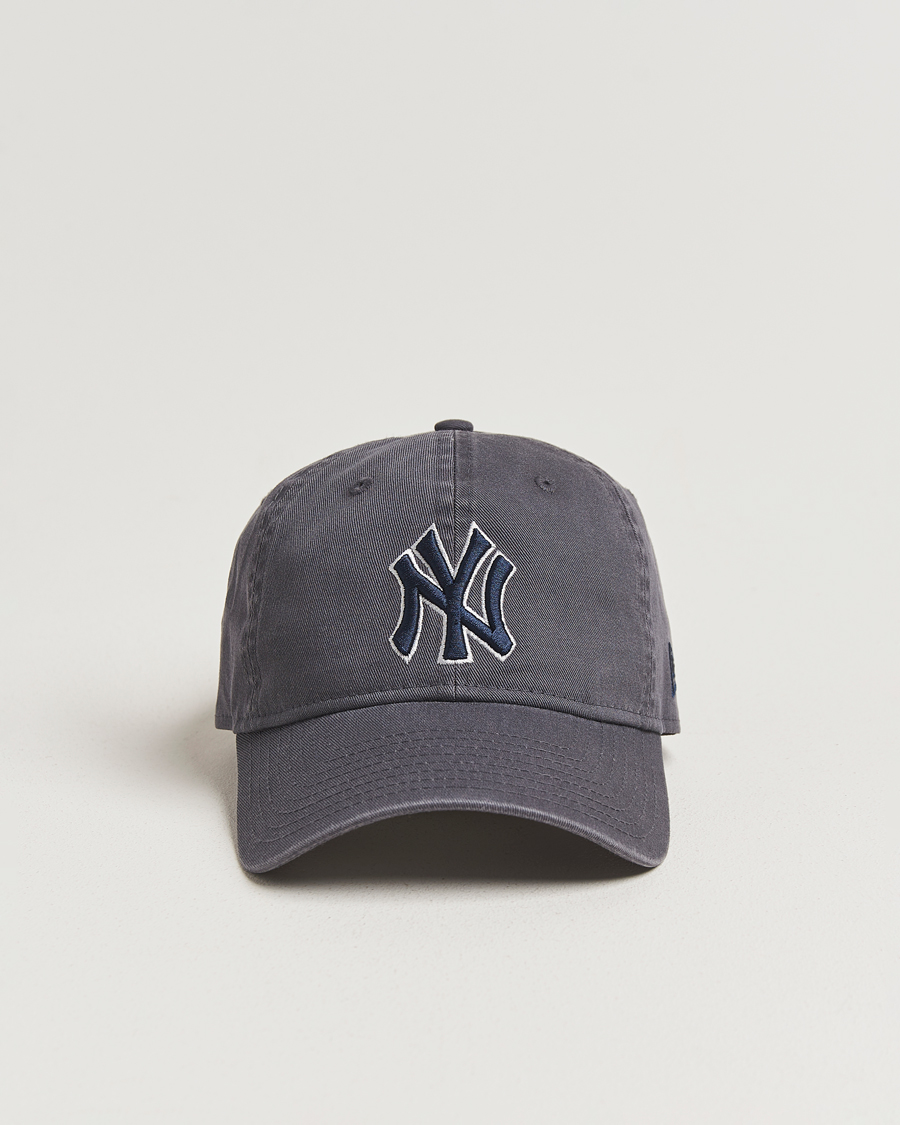 Hombres | New Era 9Twenty Washed Cotton Cap Grey New York Yankees | New Era | 9Twenty Washed Cotton Cap Grey New York Yankees