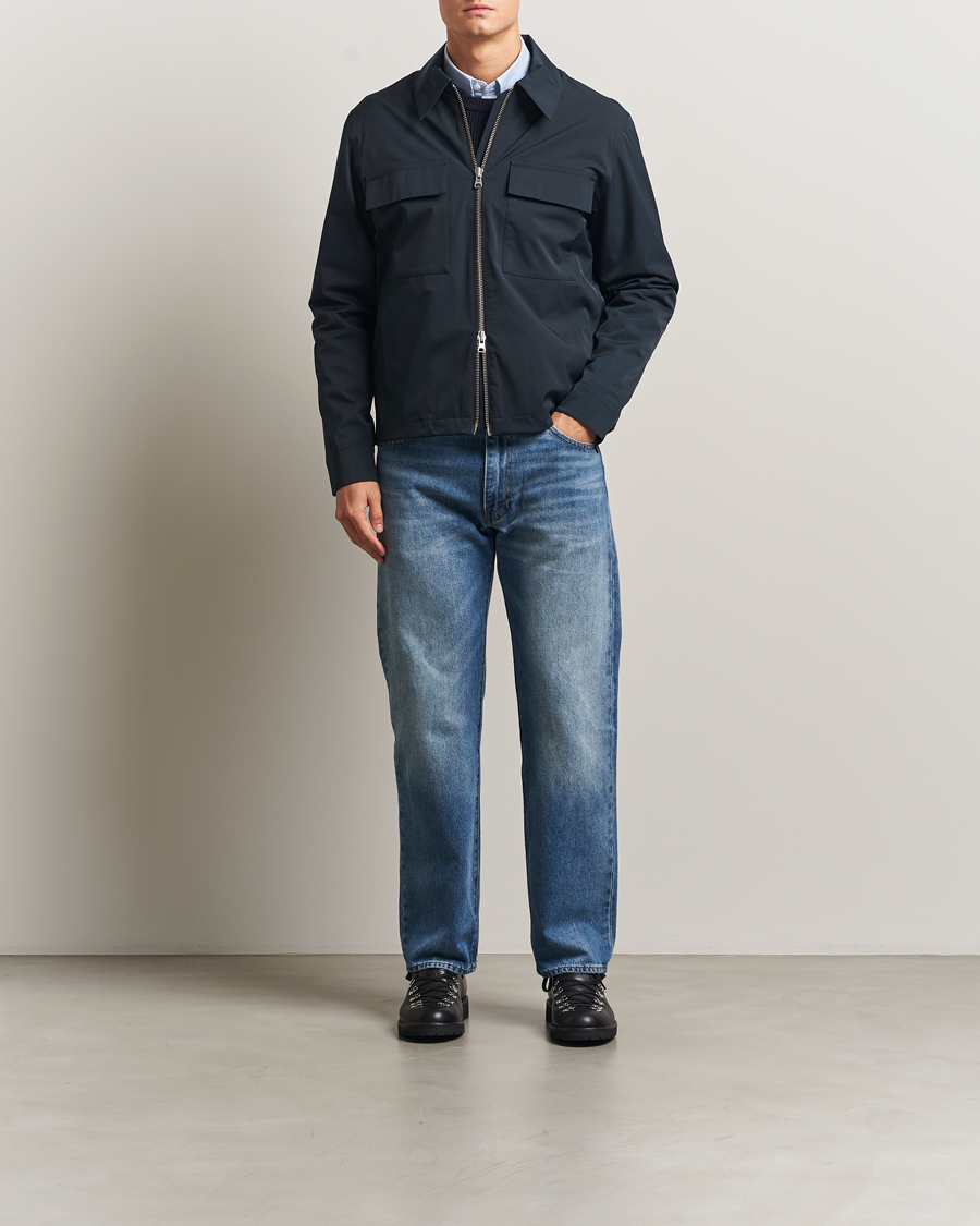 Hombres | Abrigos y chaquetas | NN07 | Alban Bomber Jacket Navy Blue
