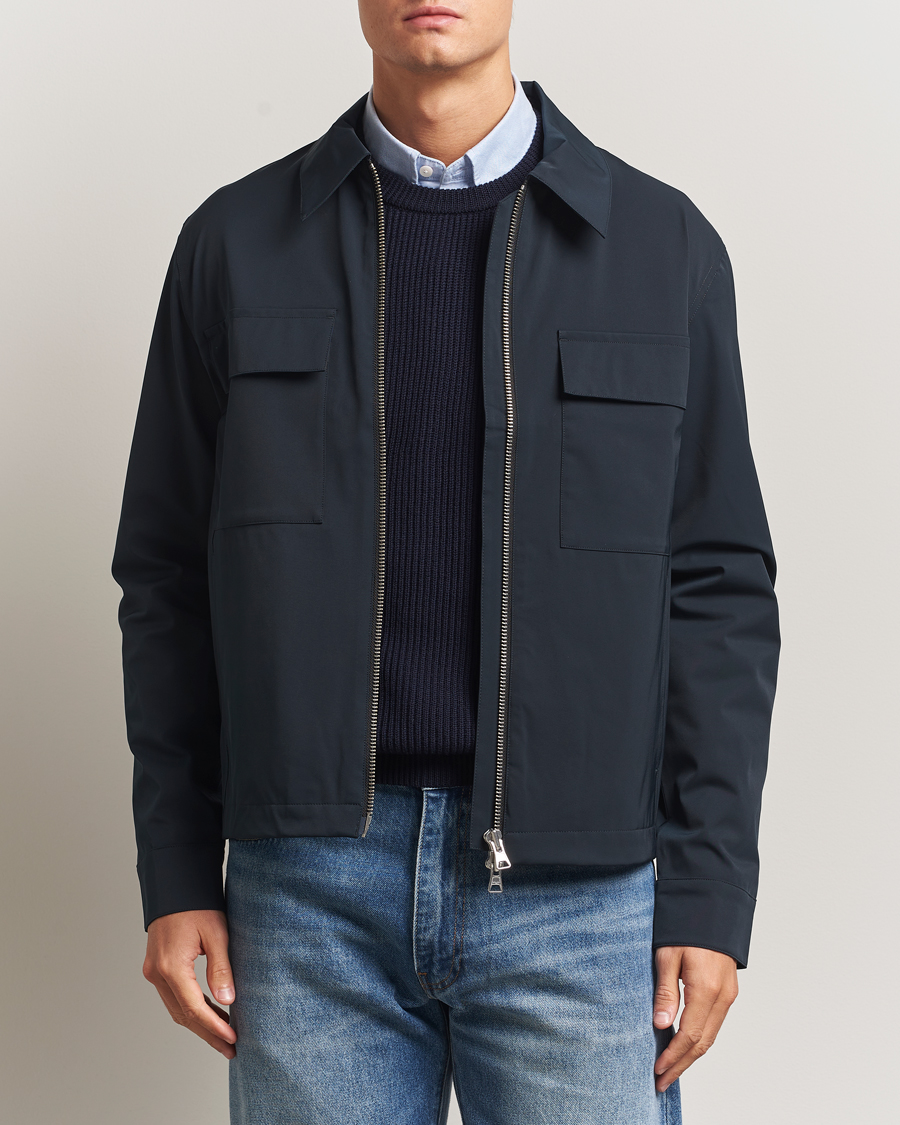 Hombres | Abrigos y chaquetas | NN07 | Alban Bomber Jacket Navy Blue