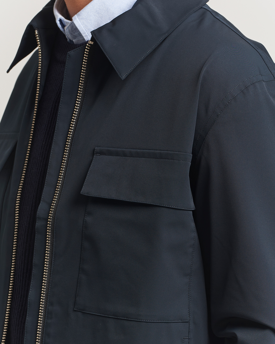 Hombres | Abrigos y chaquetas | NN07 | Alban Bomber Jacket Navy Blue