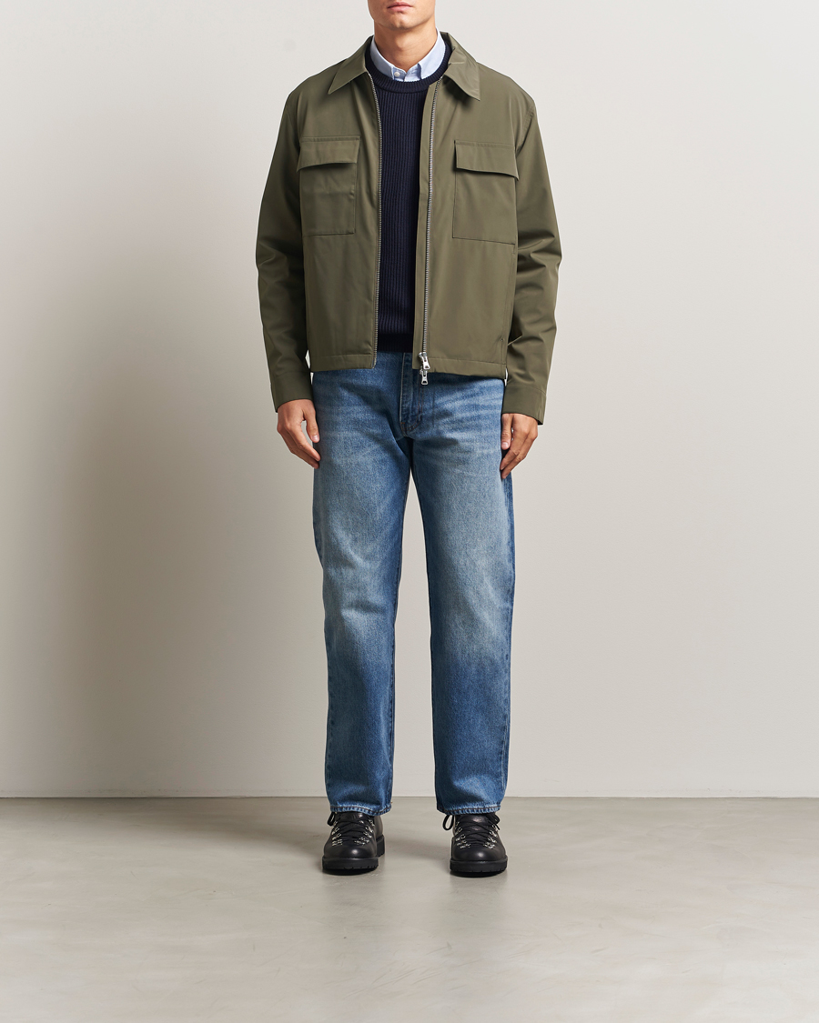 Hombres | Abrigos y chaquetas | NN07 | Alban Waterproof Jacket Capers Green