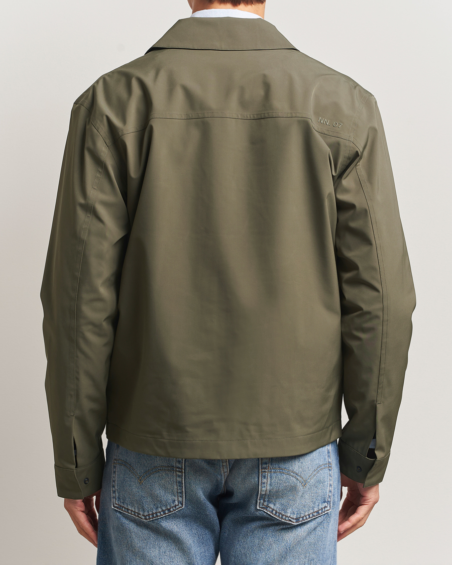 Hombres | Abrigos y chaquetas | NN07 | Alban Waterproof Jacket Capers Green