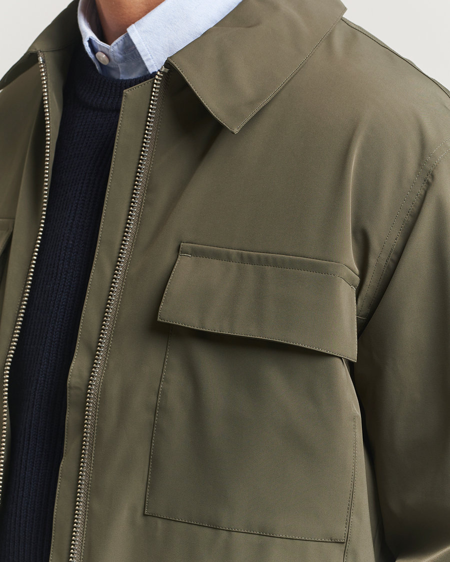Hombres | Abrigos y chaquetas | NN07 | Alban Waterproof Jacket Capers Green