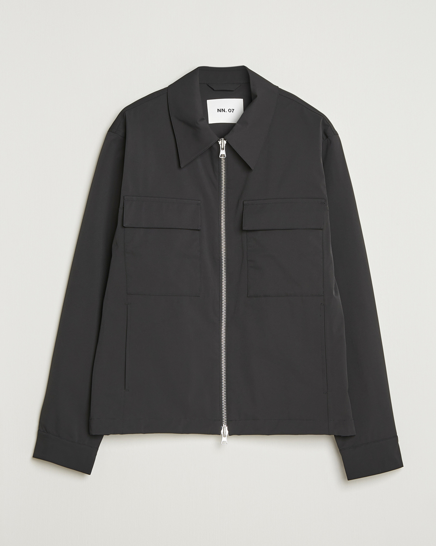 Hombres | Abrigos y chaquetas | NN07 | Alban Bomber Jacket Black