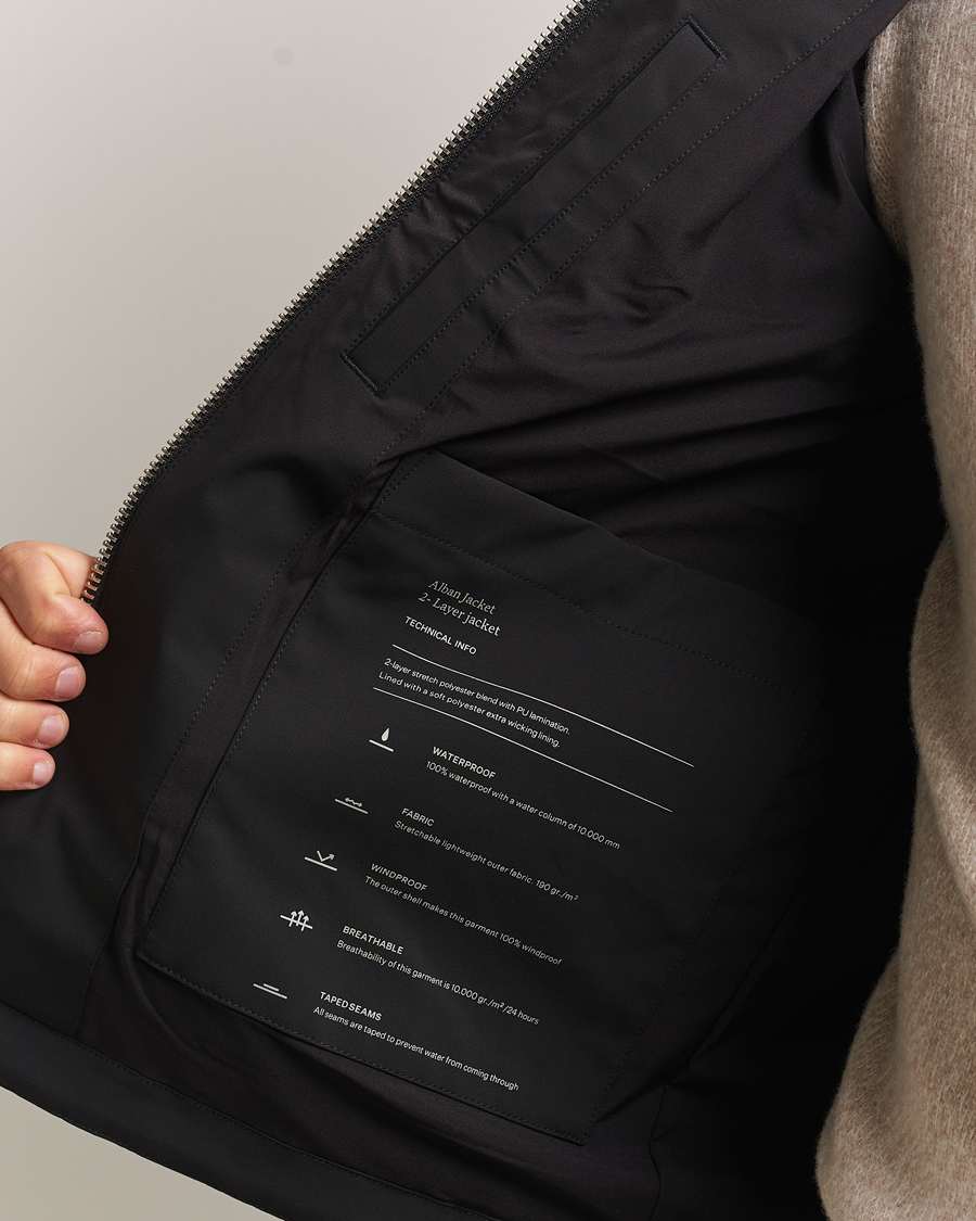 Hombres | Abrigos y chaquetas | NN07 | Alban Bomber Jacket Black