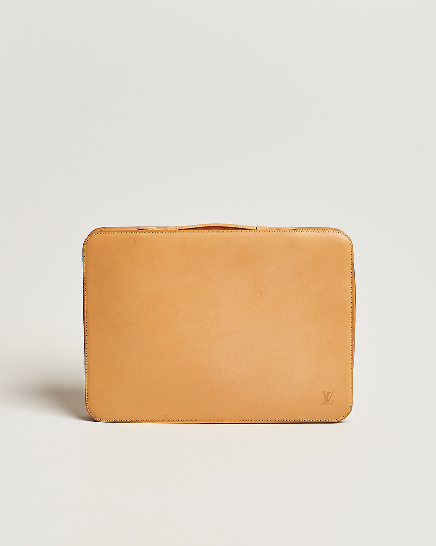 Hombres | Louis Vuitton Pre-Owned Briefcase Leather   | Louis Vuitton Pre-Owned | Briefcase Leather  