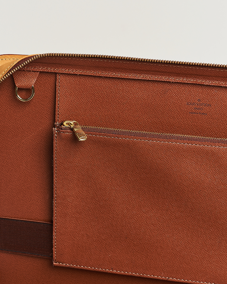 Hombres | Louis Vuitton Pre-Owned Briefcase Leather   | Louis Vuitton Pre-Owned | Briefcase Leather  