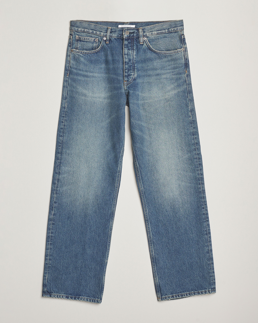 Hombres | Vaqueros | Sunflower | Loose Jeans Dark Blue Vintage