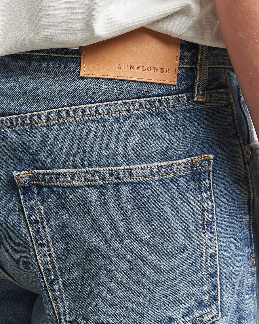 Hombres | Vaqueros | Sunflower | Loose Jeans Dark Blue Vintage
