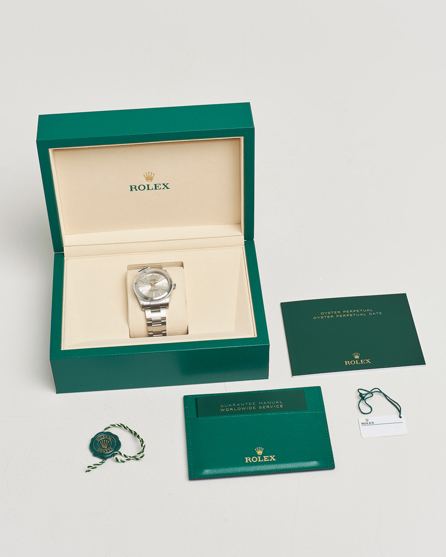 Hombres | Rolex Pre-Owned Oyster Perpetual 34 | Rolex Pre-Owned | Oyster Perpetual 34