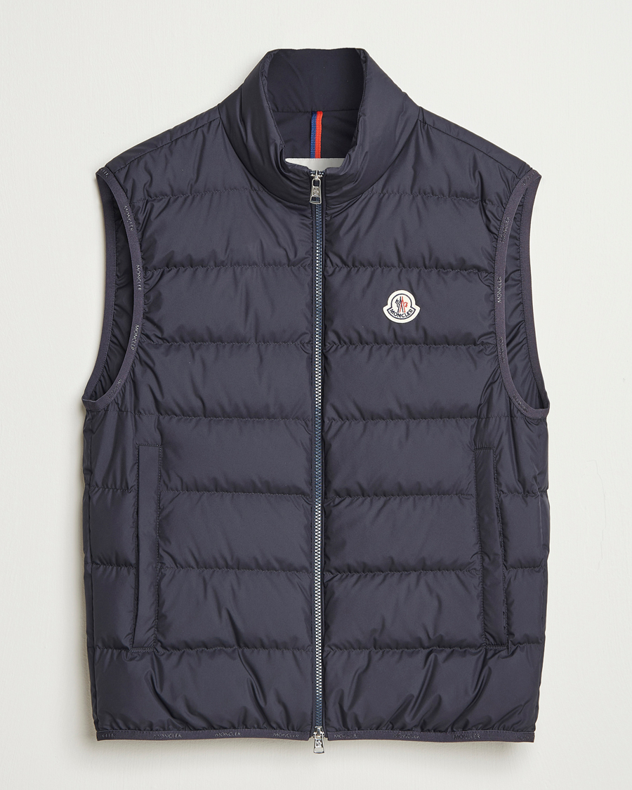Hombres | Abrigos y chaquetas | Moncler | Contrin Down Vest Navy