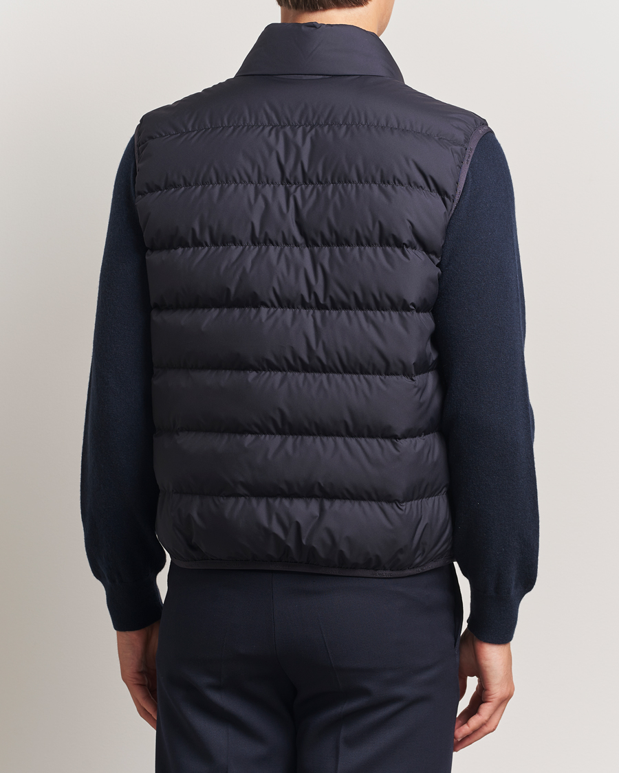 Hombres | Abrigos y chaquetas | Moncler | Contrin Down Vest Navy