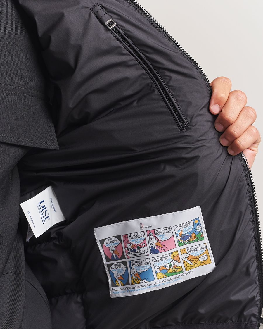 Hombres | Abrigos y chaquetas | Moncler | Contrin Down Vest Black