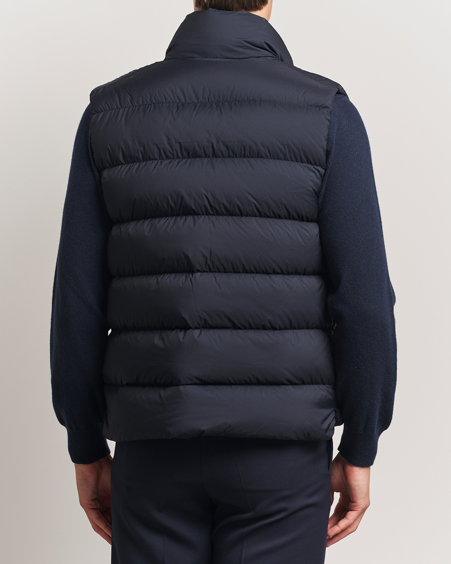 Hombres | Abrigos y chaquetas | Moncler | Tibb Matte Down Vest Navy