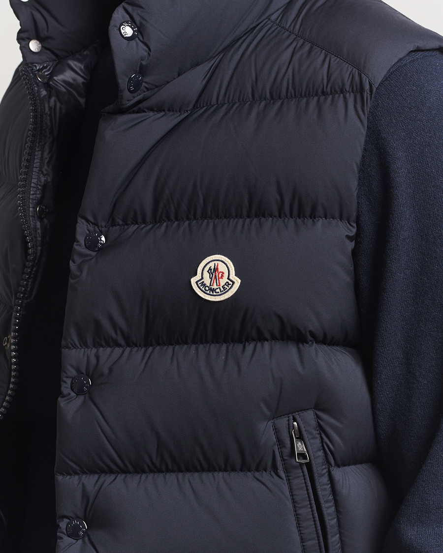 Hombres | Abrigos y chaquetas | Moncler | Tibb Matte Down Vest Navy