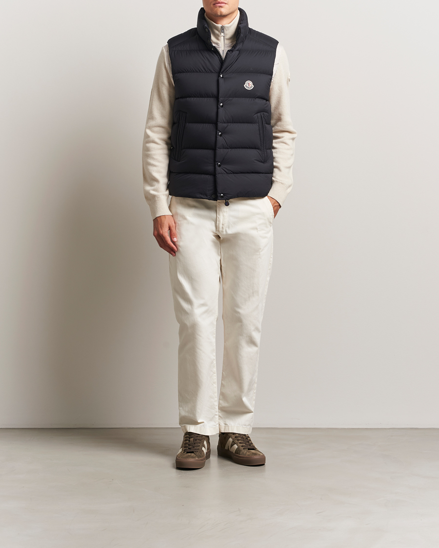 Hombres | Abrigos y chaquetas | Moncler | Tibb Matte Down Vest Black