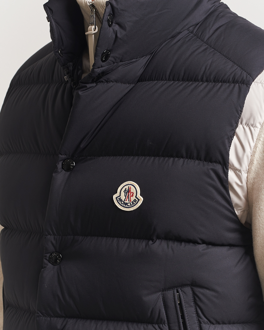 Hombres | Abrigos y chaquetas | Moncler | Tibb Matte Down Vest Black
