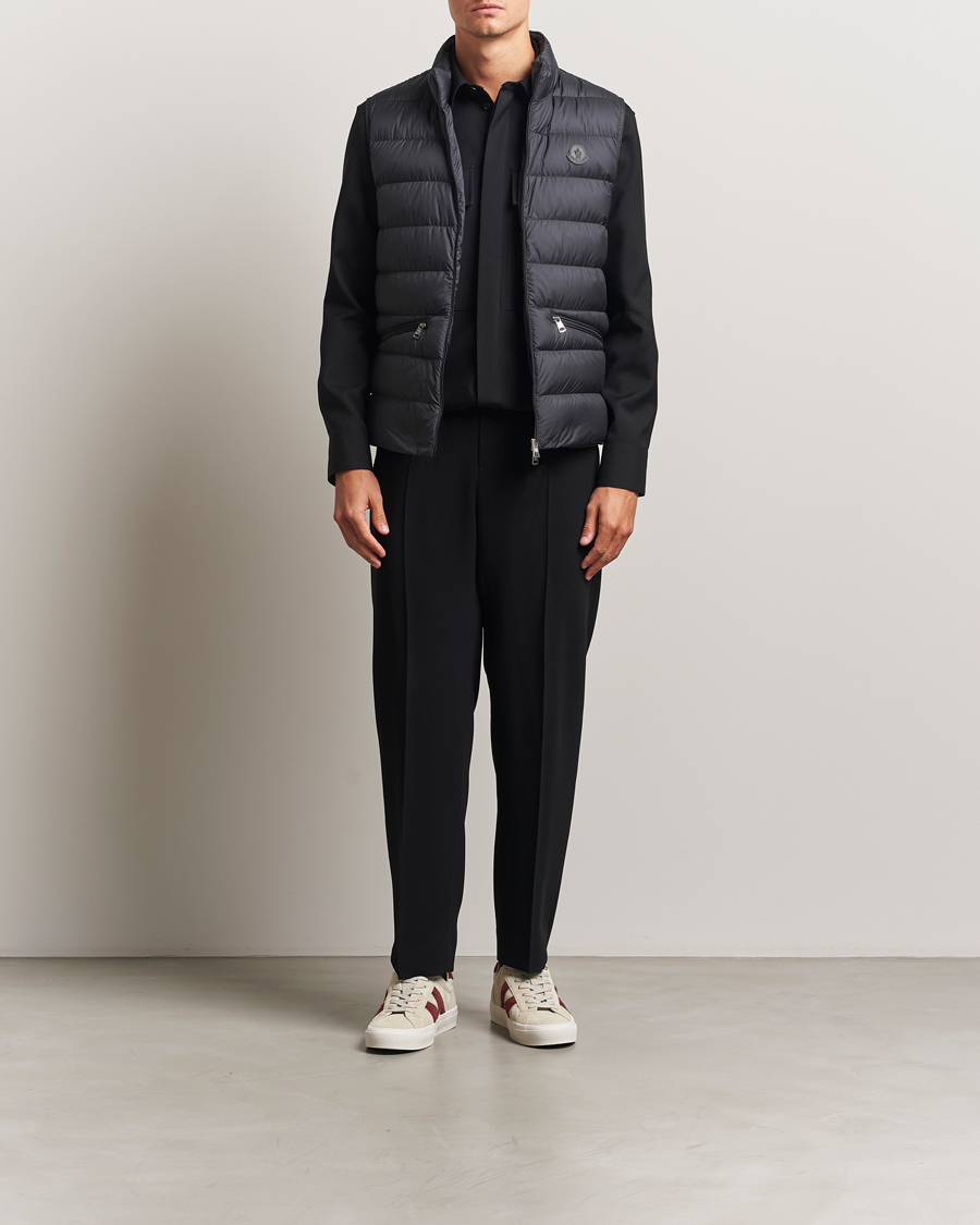 Hombres | Abrigos y chaquetas | Moncler | Treompan Down Vest Black