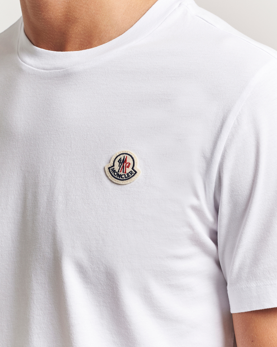 Hombres | Camisetas | Moncler | 3-Pack Logo T-Shirt White