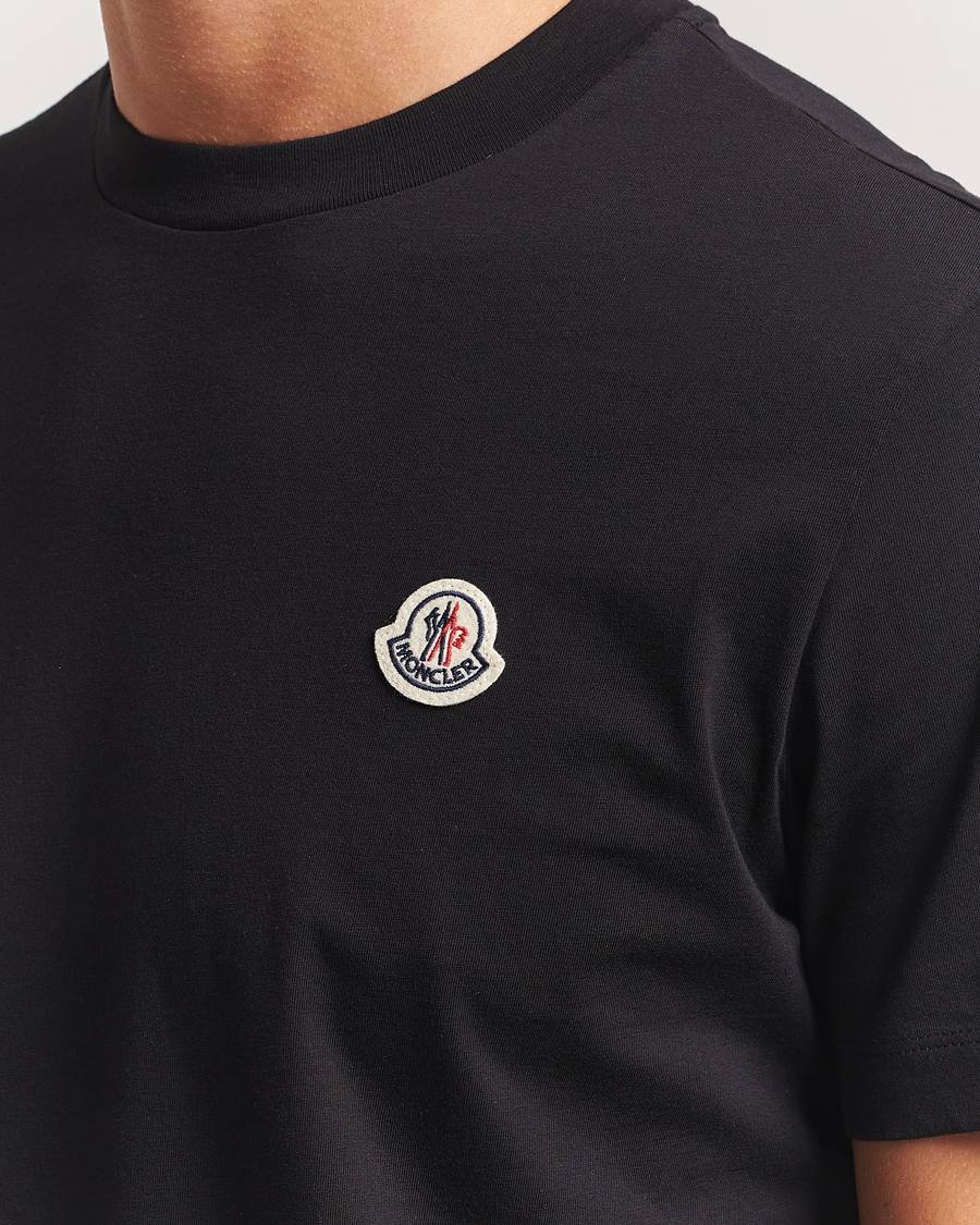 Hombres | Camisetas | Moncler | 3-Pack Logo T-Shirt Black