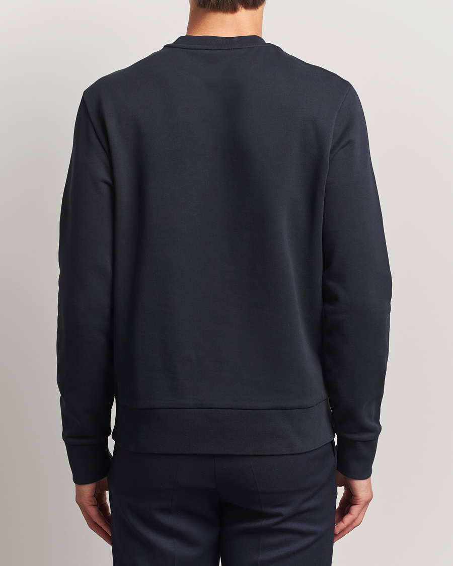 Hombres | Jerséis y prendas de punto | Moncler | Lettering Logo Sweatshirt Navy