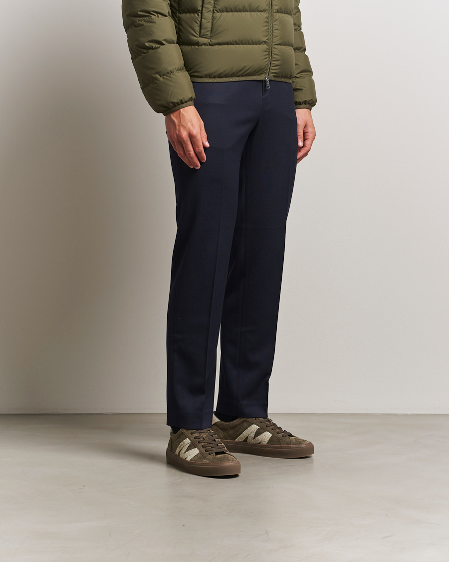 Hombres | Zapatillas | Moncler | Monaco Low Top Sneakers Olive