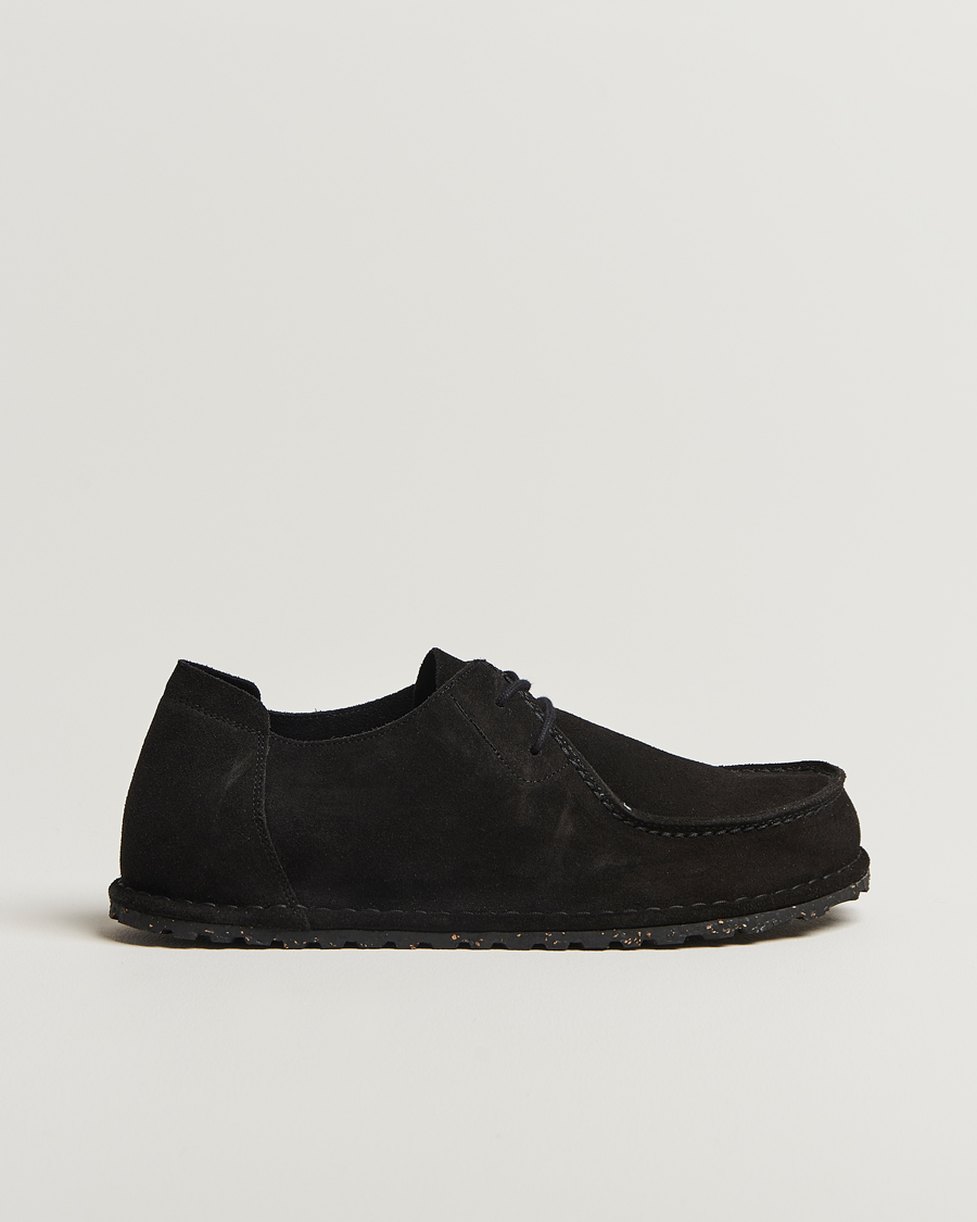 Hombres | Mocasines | BIRKENSTOCK | Utti Lace Suede Loafer Black