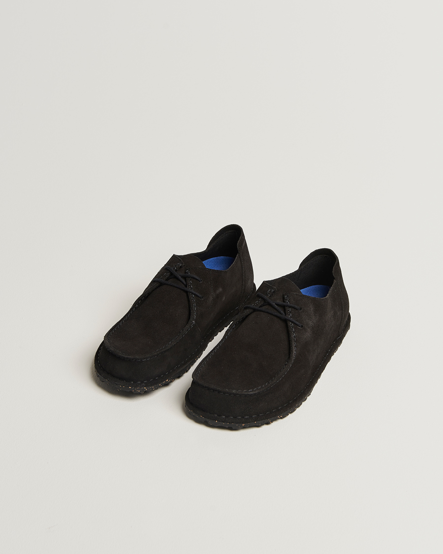 Hombres | Mocasines | BIRKENSTOCK | Utti Lace Suede Loafer Black