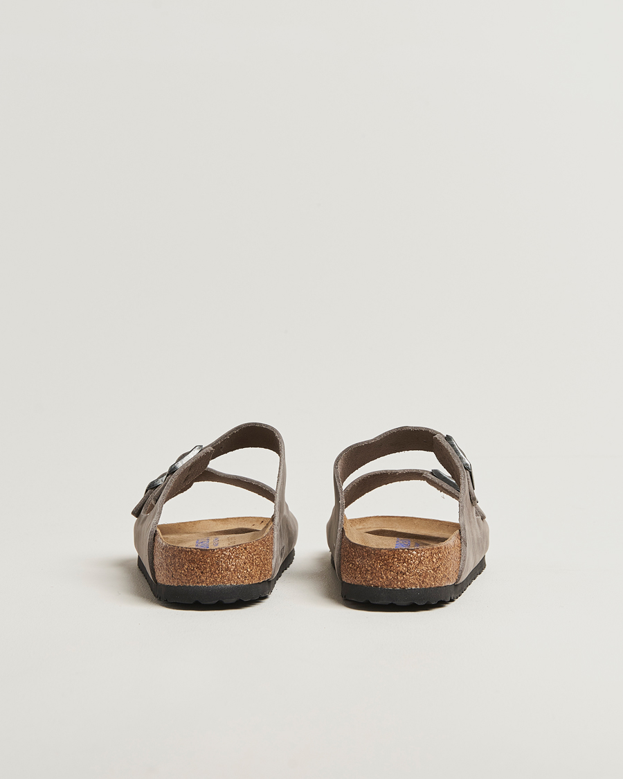Hombres | Sandalias y chanclas | BIRKENSTOCK | Arizona Soft Footbed Iron Oiled Leather