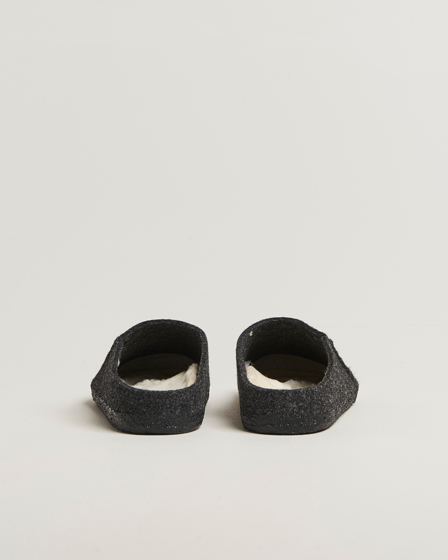 Hombres | Sandalias y chanclas | BIRKENSTOCK | Zermatt Shearling Wool Felt Anthracite