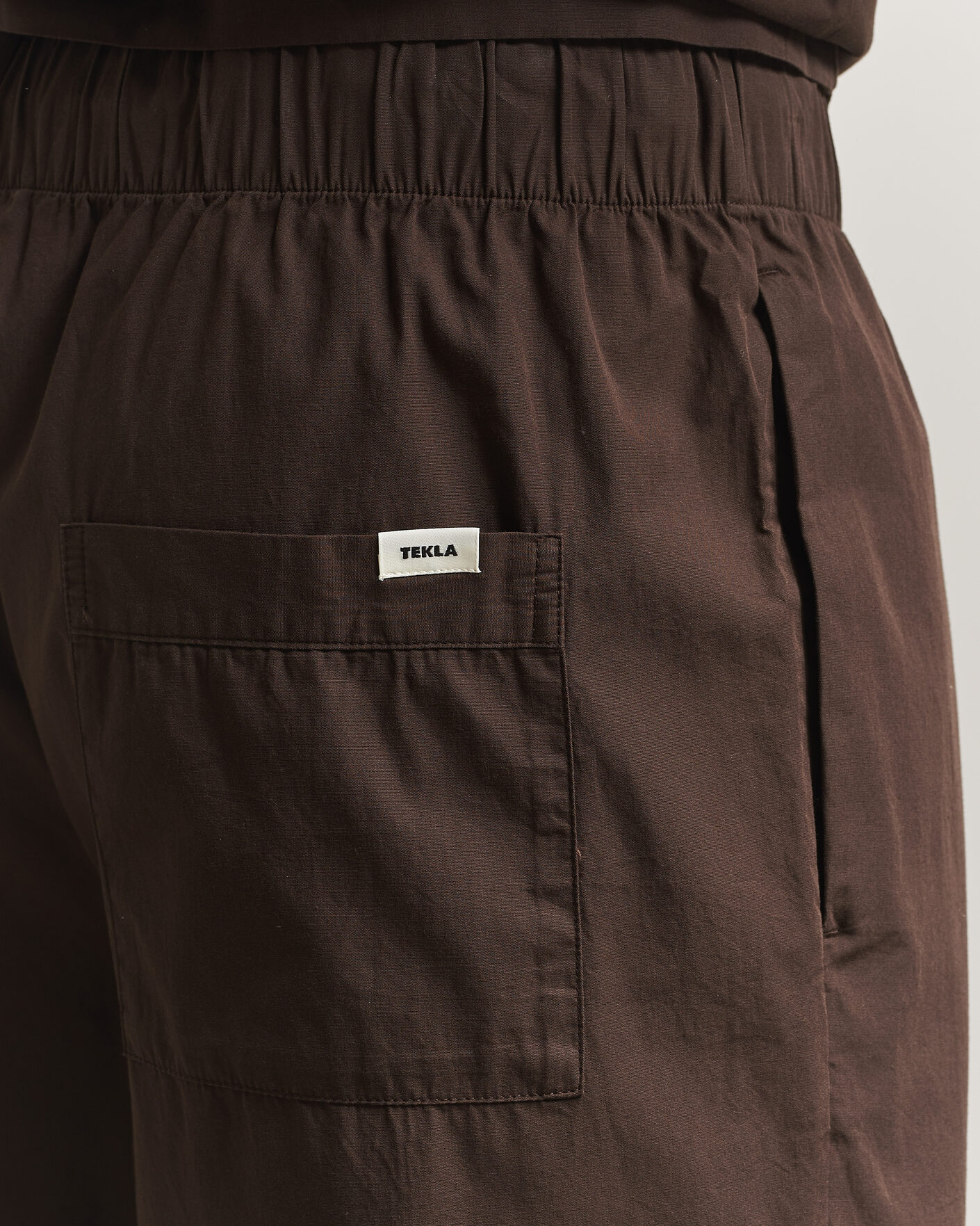 Hombres | Pijamas y batas | Tekla | Poplin Pyjama Pants Coffee