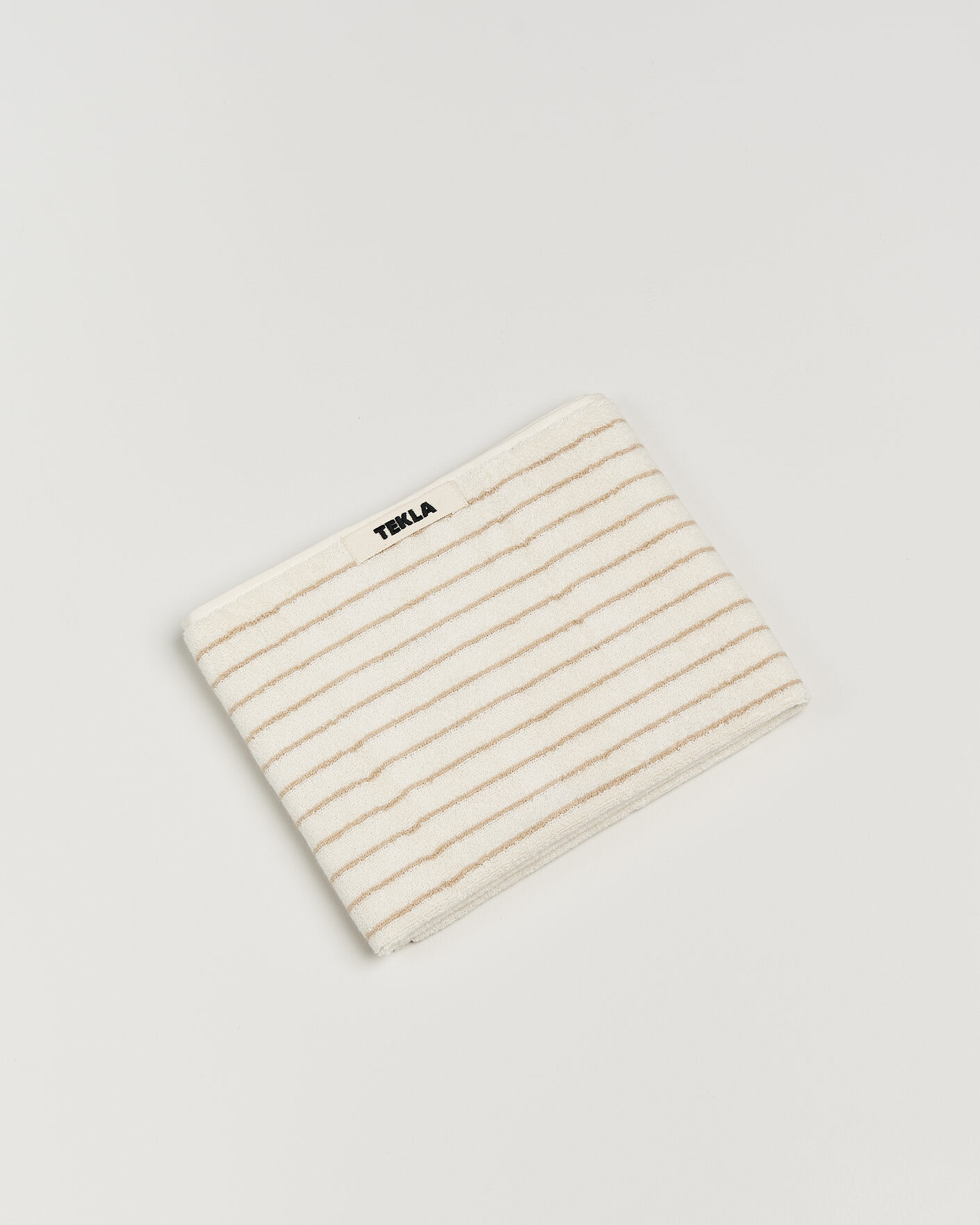Hombres | Telas | Tekla | Organic Terry Hand Towel Sienna Stripes